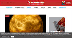 Desktop Screenshot of caminteresse.fr